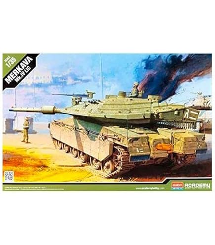 Amazon.com: 1/35 Merkava Mk.IID Mk 2D 13286 - Plastic Model Kits